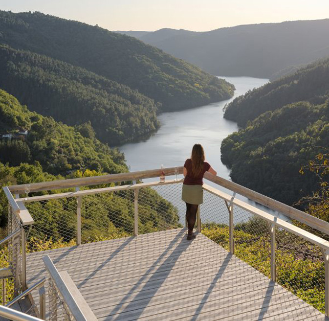 Mirador da Cova, madera sostenible Accoya®