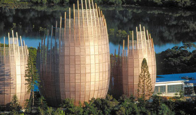 Centro Cultural Jean Marie Tjibaou. Renzo Piano