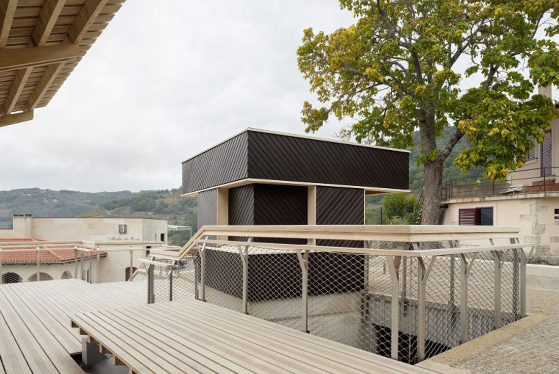 Grupo Gámiz, madera ACCOYA, proyecto Mirador Da Cova